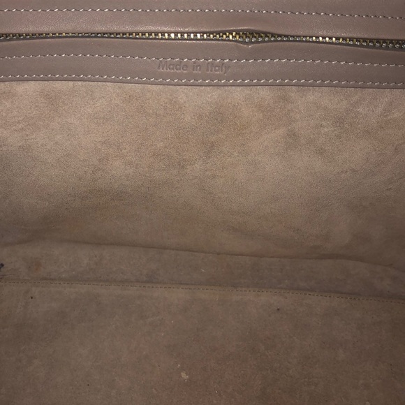 Celine bag in matte dark grey - Picture 5 of 7